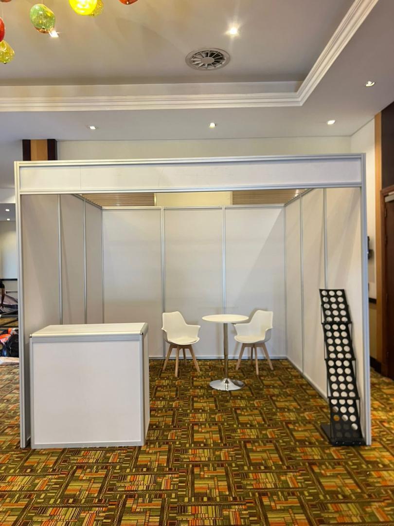 Shell scheme exhibition booth built by CD Business Group